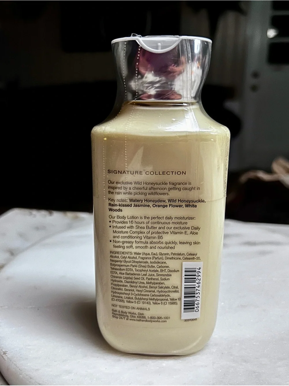 Bath & Body Works “Wild Honeysuckle” Signature Body Lotion ~ 8 oz. ~ New/Sealed